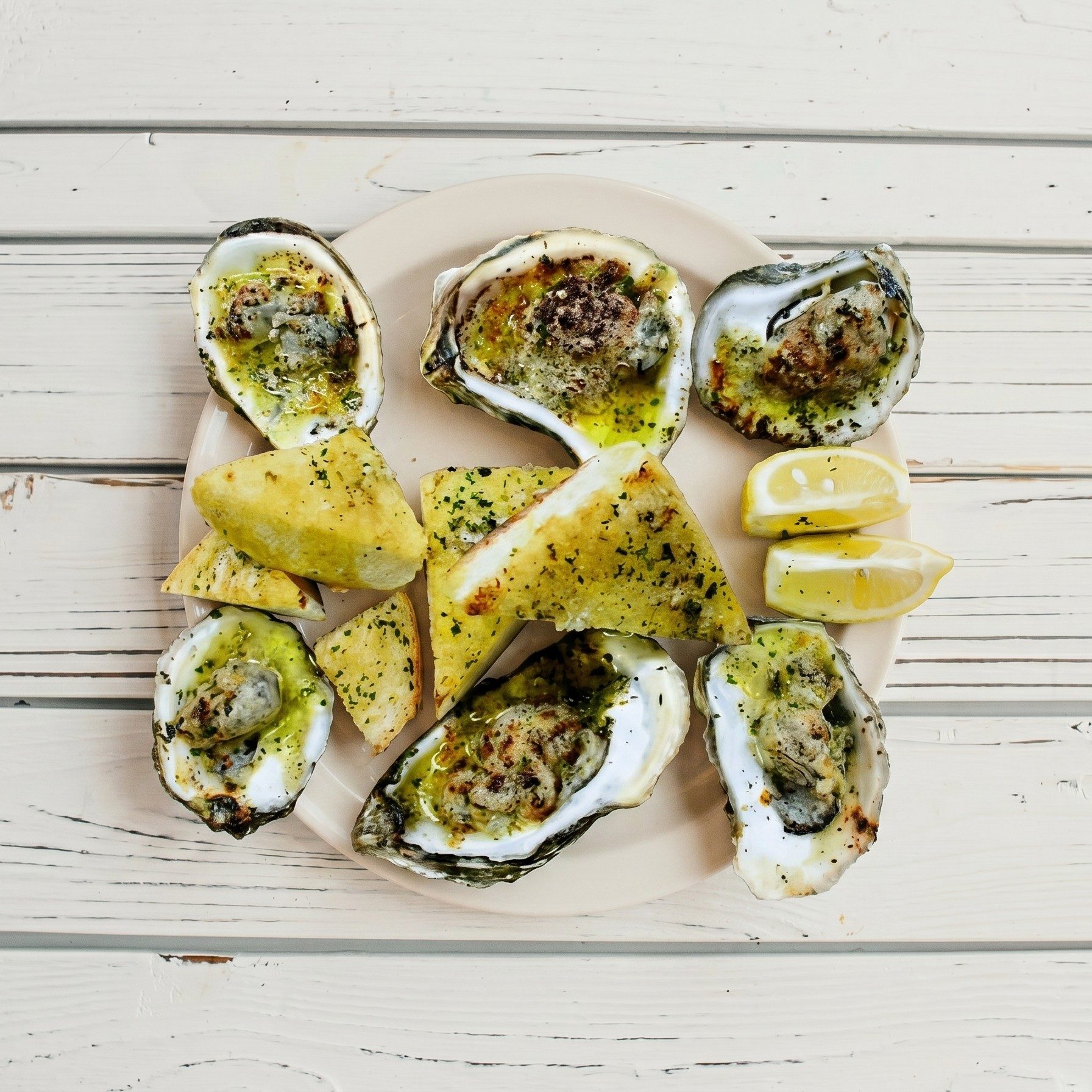 Char Broiled Oyster.