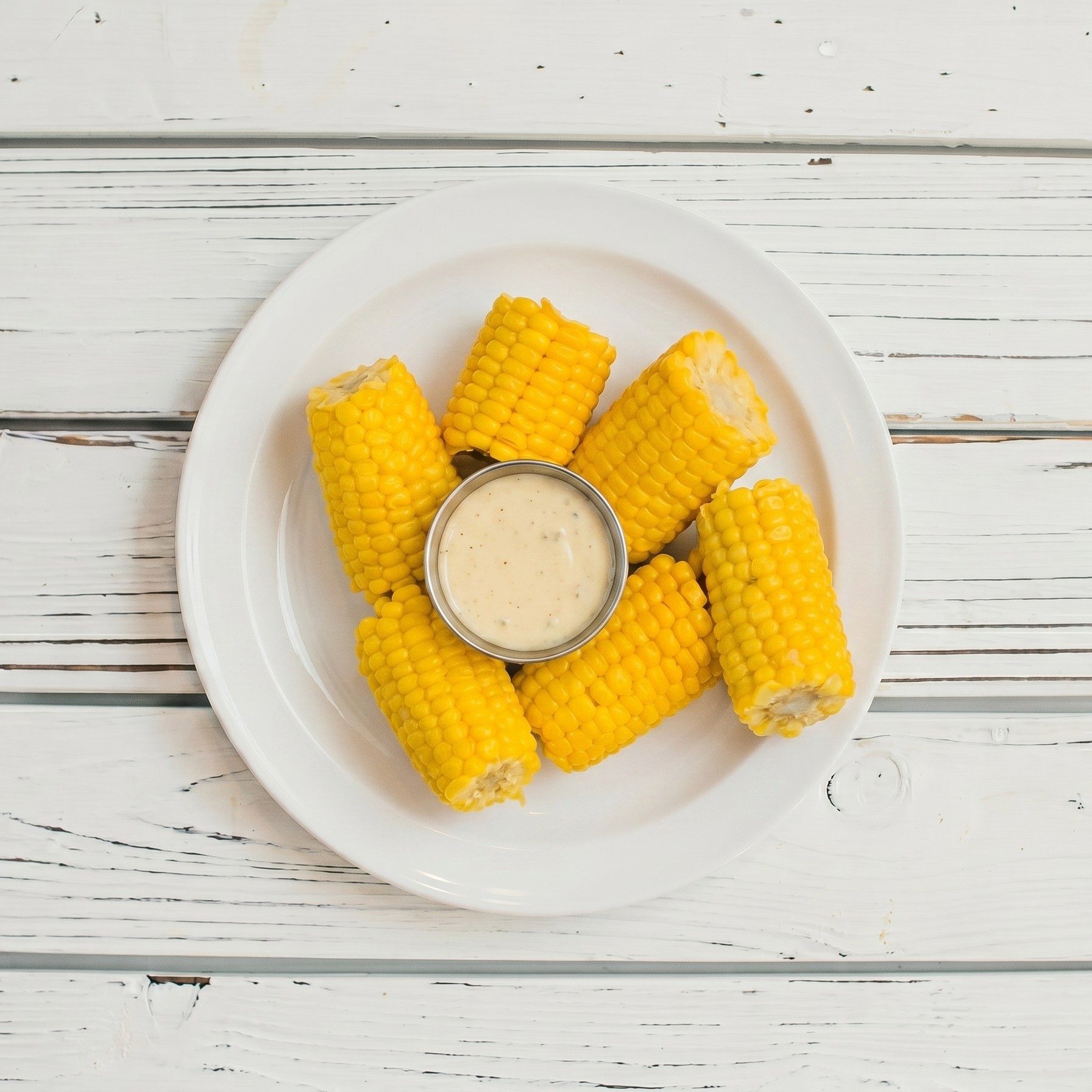 Boil Corn.