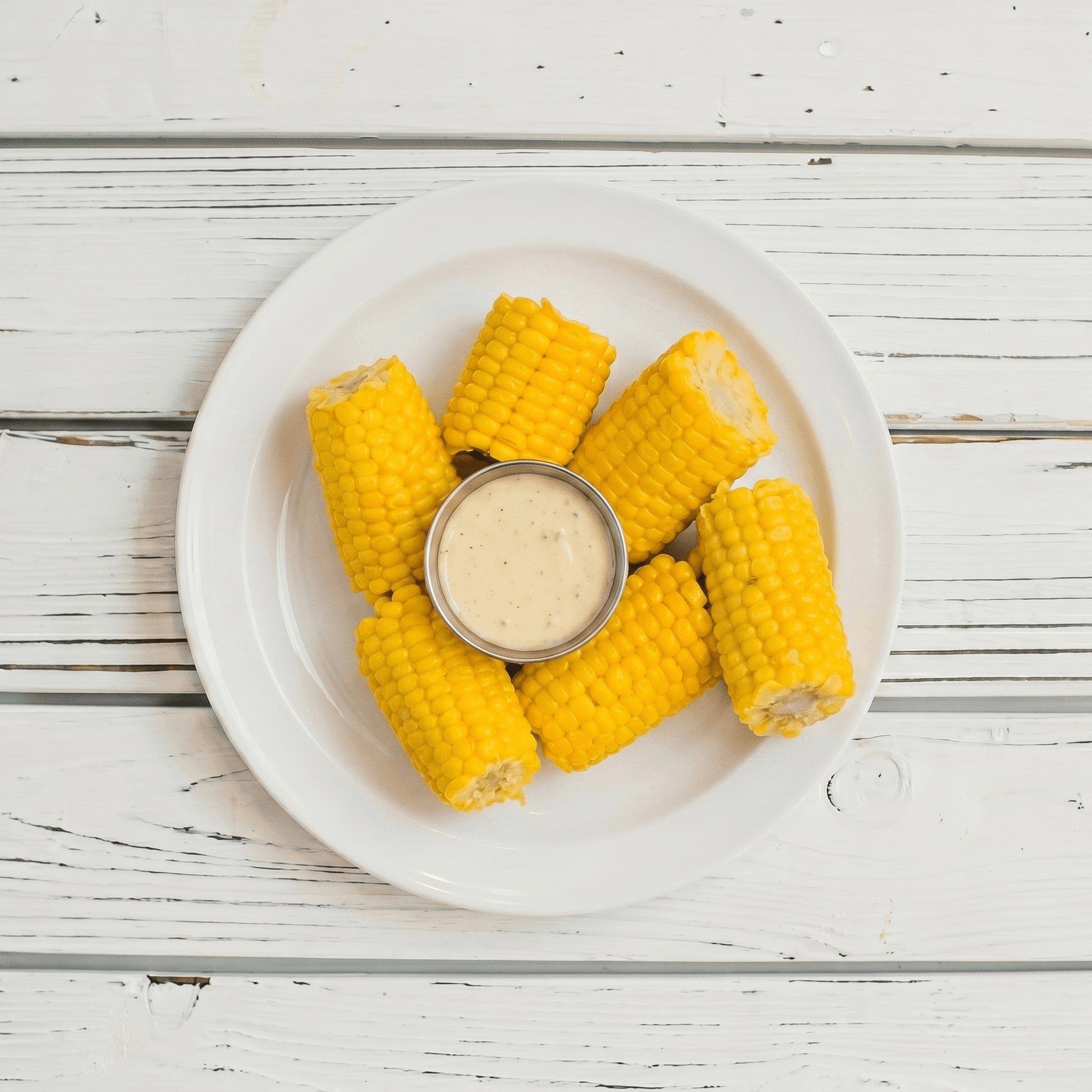 Boil Corn.