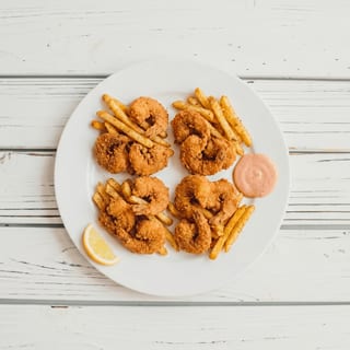 Fried Shrimp Basket (10)