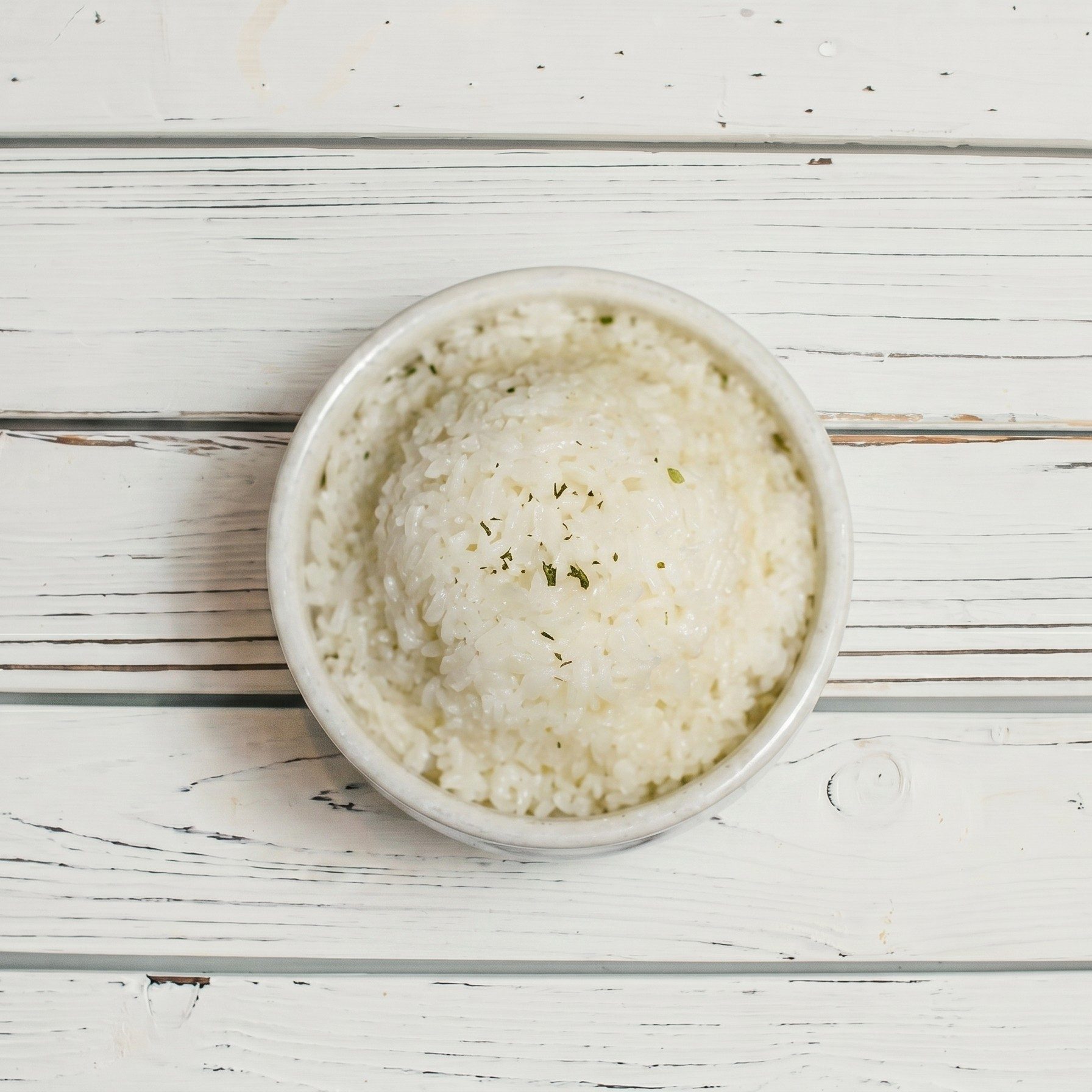 Steamed Rice.