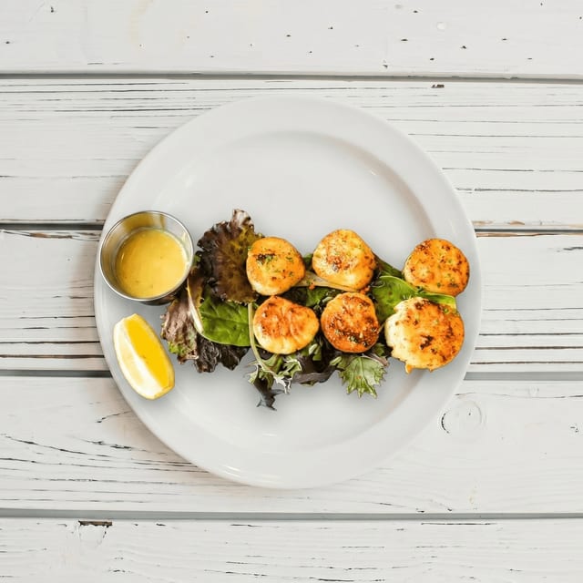 Pan Seared Scallop.