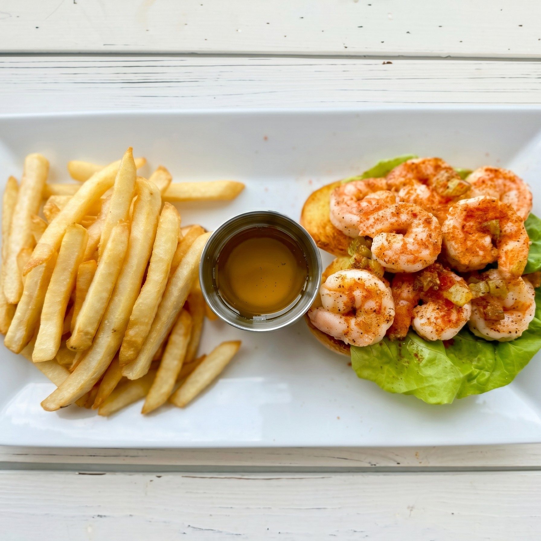 Cajun Shrimp Roll.